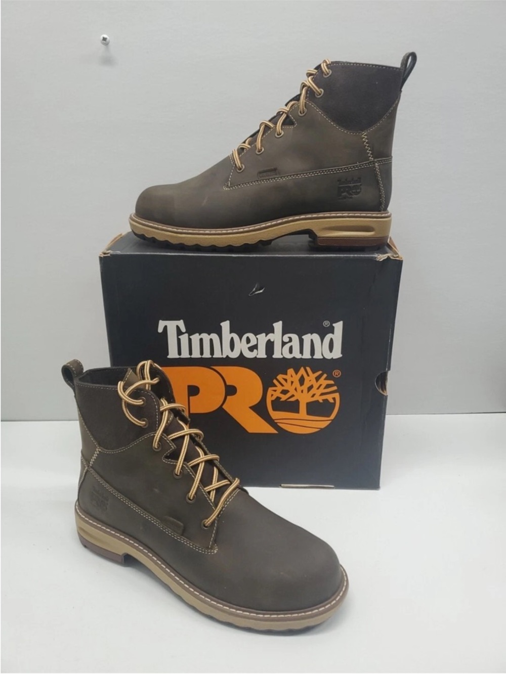 Timberland PRO Women’s 12 M Hightower 6" Waterproof Alloy Steel Toe AL WP Boots